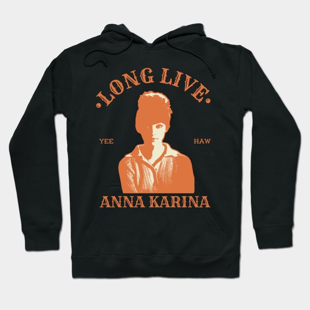 Anna karina^^^70s Vintage Hoodie by TempeGorengs